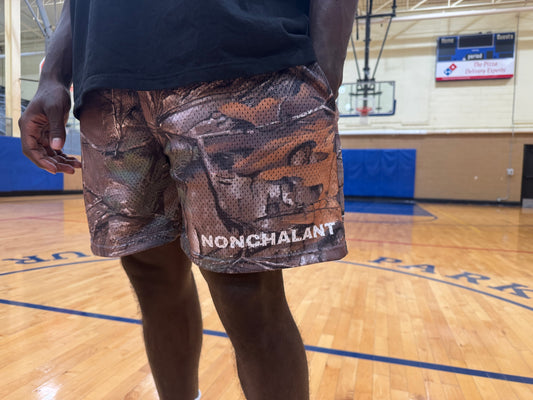 NONCHALANT Camo Shorts