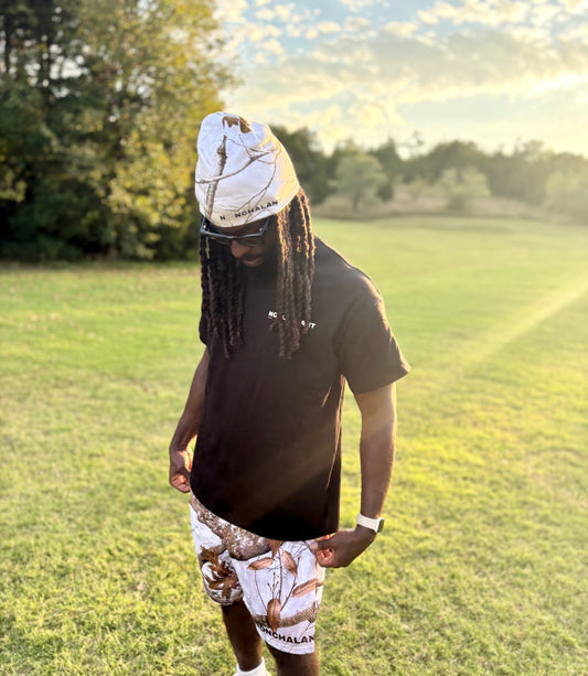WHITE CAMO SHORTS